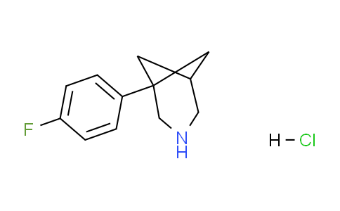 CAS No. 1823328-35-3, 1-(4-Fluorophenyl)-3-azabicyclo[3.1.1]heptane hydrochloride