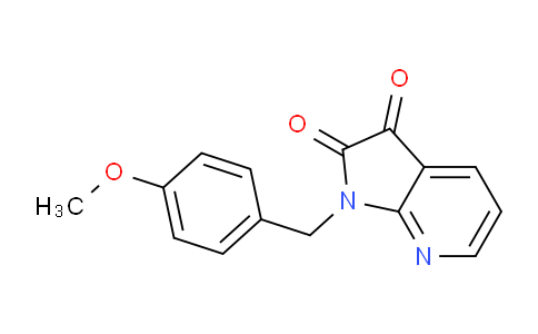 CAS No. 1956331-44-4, 1-(4-Methoxybenzyl)-1H-pyrrolo[2,3-b]pyridine-2,3-dione