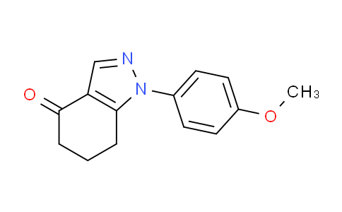 CAS No. 945363-51-9, 1-(4-Methoxyphenyl)-6,7-dihydro-1H-indazol-4(5H)-one