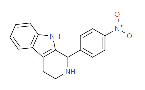 CAS No. 139655-04-2, 1-(4-Nitrophenyl)-2,3,4,9-tetrahydro-1H-pyrido[3,4-b]indole