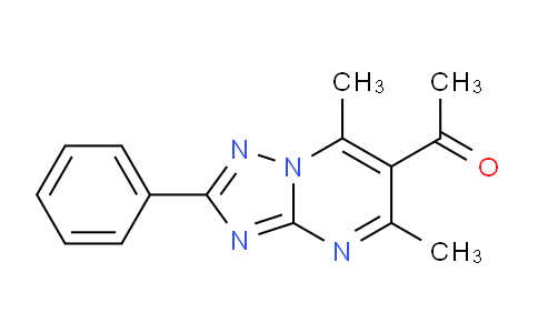 CAS No. 895360-72-2, 1-(5,7-Dimethyl-2-phenyl-[1,2,4]triazolo[1,5-a]pyrimidin-6-yl)ethanone