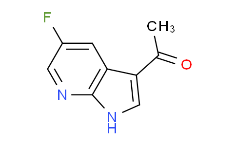 CAS No. 1256835-84-3, 1-(5-Fluoro-1H-pyrrolo[2,3-b]pyridin-3-yl)ethanone