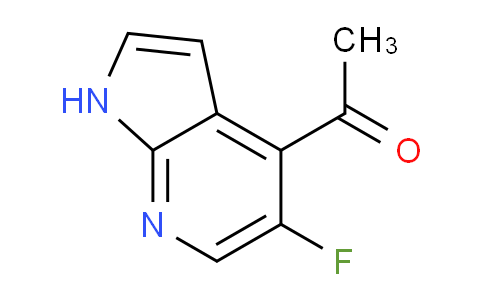 CAS No. 1228666-59-8, 1-(5-Fluoro-1H-pyrrolo[2,3-b]pyridin-4-yl)ethanone