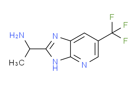 CAS No. 1707727-62-5, 1-(6-(Trifluoromethyl)-3H-imidazo[4,5-b]pyridin-2-yl)ethanamine
