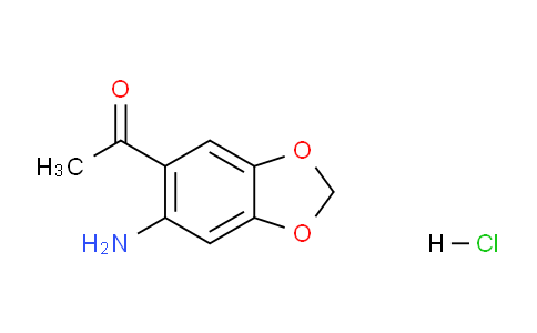 CAS No. 93983-01-8, 1-(6-Aminobenzo[d][1,3]dioxol-5-yl)ethanone hydrochloride