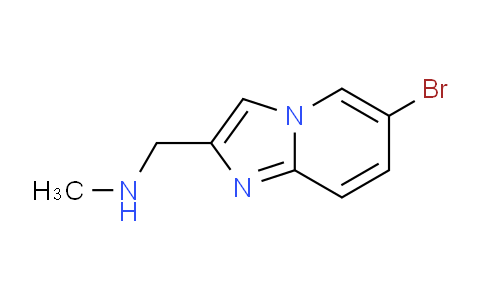 CAS No. 886364-56-3, 1-(6-Bromoimidazo[1,2-a]pyridin-2-yl)-N-methylmethanamine