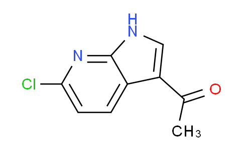 CAS No. 1260383-22-9, 1-(6-Chloro-1H-pyrrolo[2,3-b]pyridin-3-yl)ethanone