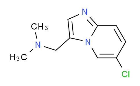 CAS No. 866142-68-9, 1-(6-Chloroimidazo[1,2-a]pyridin-3-yl)-N,N-dimethylmethanamine