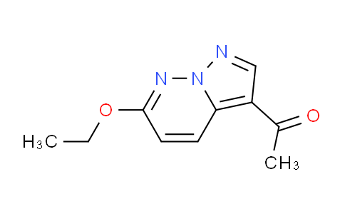 CAS No. 748141-86-8, 1-(6-Ethoxypyrazolo[1,5-b]pyridazin-3-yl)ethanone