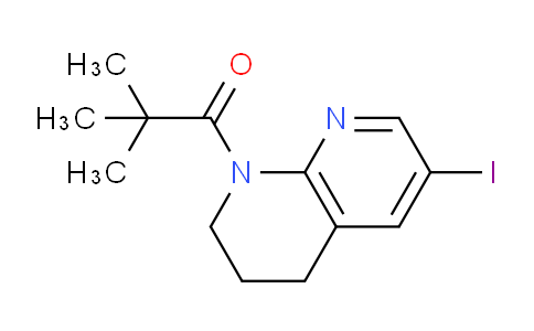 CAS No. 824429-55-2, 1-(6-Iodo-3,4-dihydro-1,8-naphthyridin-1(2H)-yl)-2,2-dimethylpropan-1-one