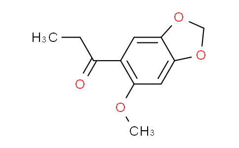 CAS No. 70342-29-9, 1-(6-Methoxybenzo[d][1,3]dioxol-5-yl)propan-1-one
