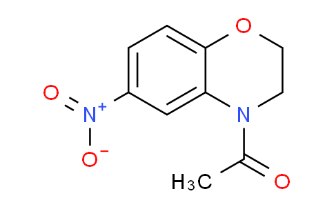CAS No. 120711-96-8, 1-(6-Nitro-2H-benzo[b][1,4]oxazin-4(3H)-yl)ethanone