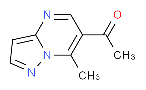 CAS No. 130506-80-8, 1-(7-Methylpyrazolo[1,5-a]pyrimidin-6-yl)ethanone