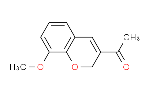 CAS No. 57543-54-1, 1-(8-Methoxy-2H-chromen-3-yl)ethanone