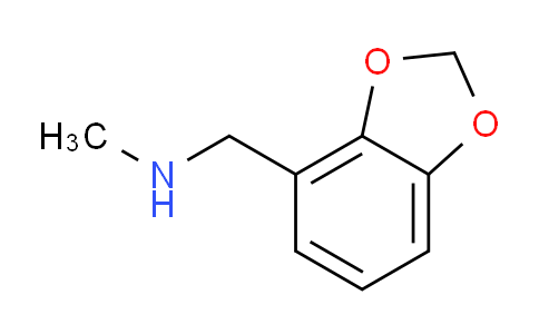 CAS No. 110931-73-2, 1-(Benzo[d][1,3]dioxol-4-yl)-N-methylmethanamine