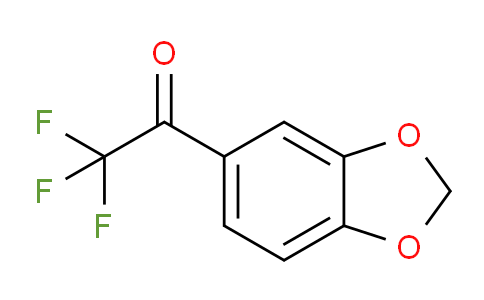 CAS No. 102124-73-2, 1-(Benzo[d][1,3]dioxol-5-yl)-2,2,2-trifluoroethanone