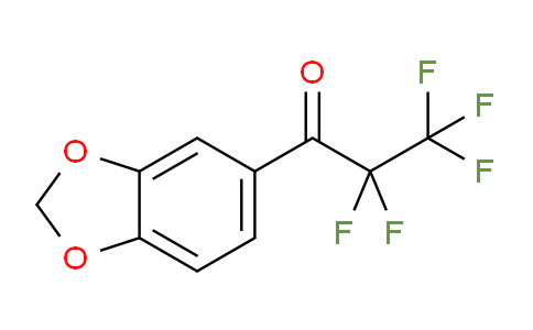 CAS No. 1443354-07-1, 1-(Benzo[d][1,3]dioxol-5-yl)-2,2,3,3,3-pentafluoropropan-1-one