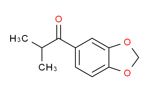 CAS No. 67292-69-7, 1-(Benzo[d][1,3]dioxol-5-yl)-2-methylpropan-1-one