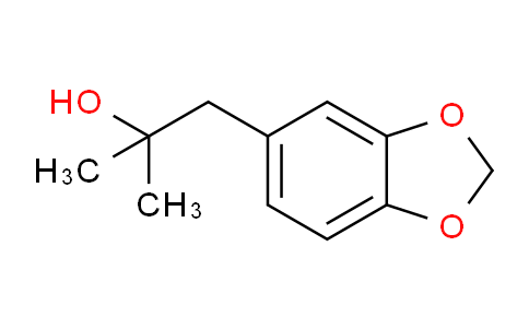CAS No. 23037-64-1, 1-(Benzo[d][1,3]dioxol-5-yl)-2-methylpropan-2-ol
