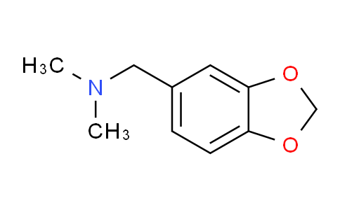 CAS No. 58995-64-5, 1-(Benzo[d][1,3]dioxol-5-yl)-N,N-dimethylmethanamine