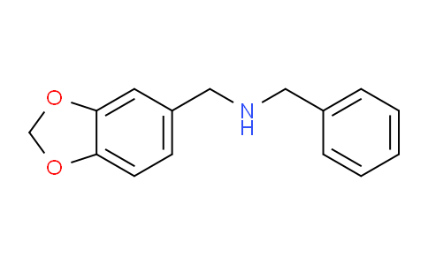 CAS No. 4720-73-4, 1-(Benzo[d][1,3]dioxol-5-yl)-N-benzylmethanamine