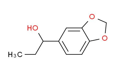 CAS No. 6890-30-8, 1-(Benzo[d][1,3]dioxol-5-yl)propan-1-ol