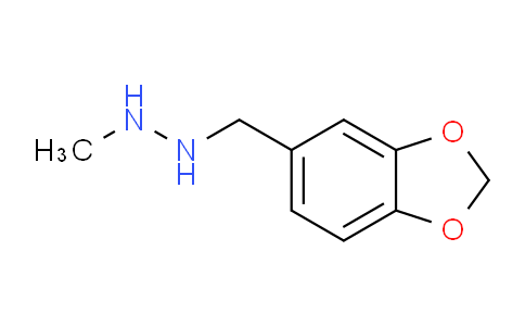 CAS No. 1392879-11-6, 1-(Benzo[d][1,3]dioxol-5-ylmethyl)-2-methylhydrazine