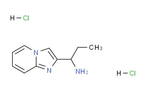 CAS No. 1332531-52-8, 1-(Imidazo[1,2-a]pyridin-2-yl)propan-1-amine dihydrochloride