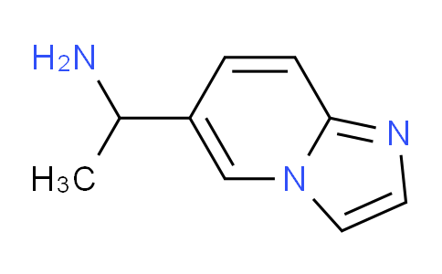 CAS No. 1270475-03-0, 1-(Imidazo[1,2-a]pyridin-6-yl)ethanamine