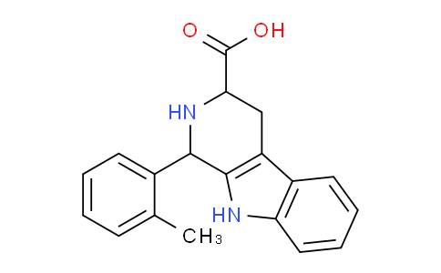CAS No. 534557-25-0, 1-(o-Tolyl)-2,3,4,9-tetrahydro-1H-pyrido[3,4-b]indole-3-carboxylic acid