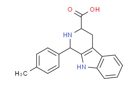 CAS No. 82789-23-9, 1-(p-Tolyl)-2,3,4,9-tetrahydro-1H-pyrido[3,4-b]indole-3-carboxylic acid