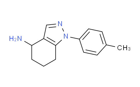 CAS No. 1255099-48-9, 1-(p-Tolyl)-4,5,6,7-tetrahydro-1H-indazol-4-amine