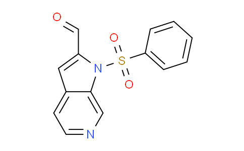 CAS No. 1227266-97-8, 1-(Phenylsulfonyl)-1H-pyrrolo[2,3-c]pyridine-2-carbaldehyde
