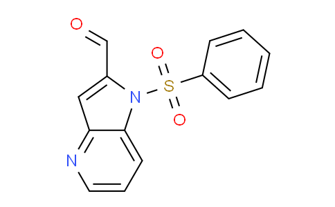 CAS No. 1227269-10-4, 1-(Phenylsulfonyl)-1H-pyrrolo[3,2-b]pyridine-2-carbaldehyde