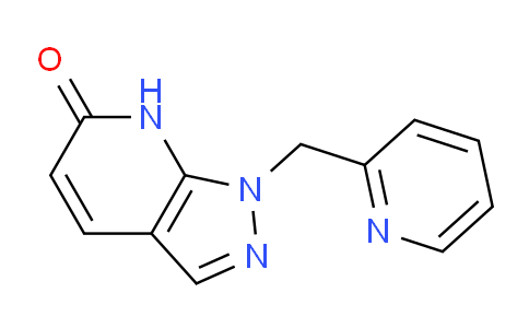 CAS No. 1437485-32-9, 1-(Pyridin-2-ylmethyl)-1H-pyrazolo[3,4-b]pyridin-6(7H)-one