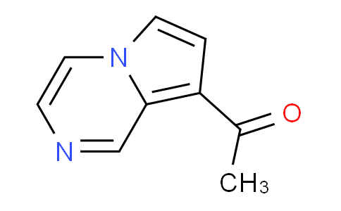 CAS No. 158945-85-8, 1-(Pyrrolo[1,2-a]pyrazin-8-yl)ethanone