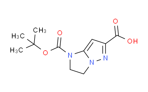 CAS No. 1200497-71-7, 1-(tert-Butoxycarbonyl)-2,3-dihydro-1H-imidazo[1,2-b]pyrazole-6-carboxylic acid