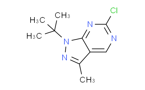 CAS No. 1017412-59-7, 1-(tert-Butyl)-6-chloro-3-methyl-1H-pyrazolo[3,4-d]pyrimidine