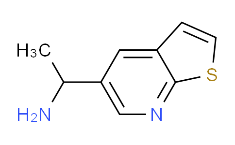 CAS No. 1378814-14-2, 1-(Thieno[2,3-b]pyridin-5-yl)ethanamine
