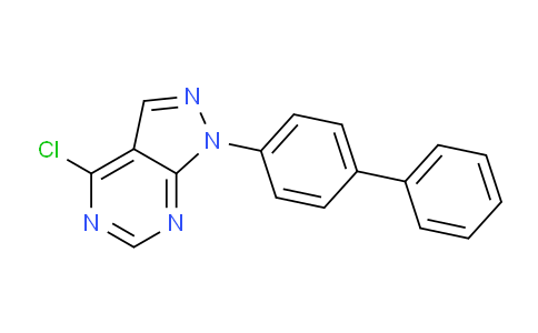 CAS No. 1416346-37-6, 1-([1,1'-Biphenyl]-4-yl)-4-chloro-1H-pyrazolo[3,4-d]pyrimidine