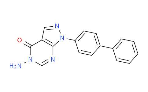 CAS No. 1416342-24-9, 1-([1,1'-Biphenyl]-4-yl)-5-amino-1H-pyrazolo[3,4-d]pyrimidin-4(5H)-one