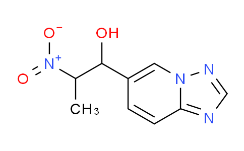 CAS No. 1043907-94-3, 1-([1,2,4]Triazolo[1,5-a]pyridin-6-yl)-2-nitropropan-1-ol