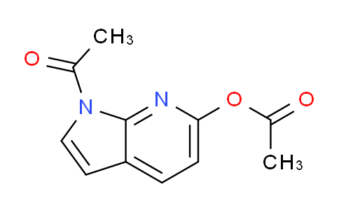 CAS No. 55052-25-0, 1-Acetyl-1H-pyrrolo[2,3-b]pyridin-6-yl acetate