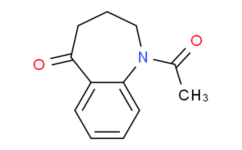 CAS No. 1206-74-2, 1-Acetyl-3,4-dihydro-1H-benzo[b]azepin-5(2H)-one
