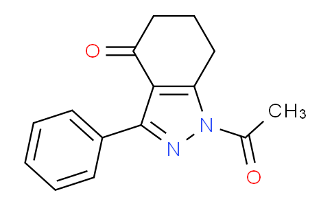 CAS No. 1374509-31-5, 1-Acetyl-3-phenyl-6,7-dihydro-1H-indazol-4(5H)-one