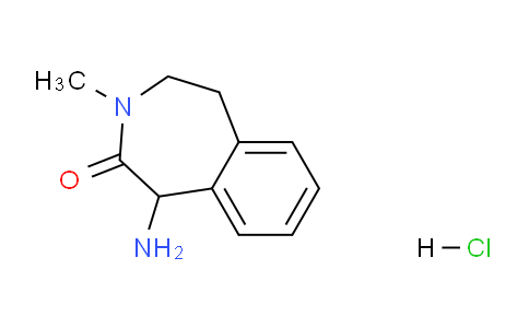 CAS No. 1219381-51-7, 1-Amino-3-methyl-4,5-dihydro-1H-benzo[d]azepin-2(3H)-one hydrochloride