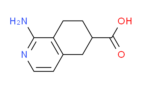 CAS No. 872018-11-6, 1-Amino-5,6,7,8-tetrahydroisoquinoline-6-carboxylic acid