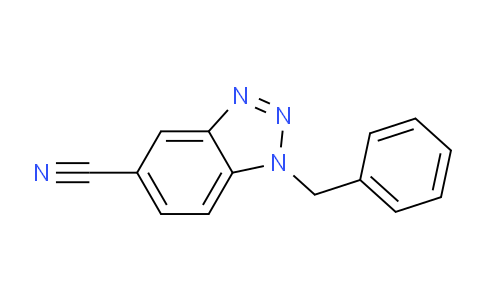 CAS No. 1242069-41-5, 1-Benzyl-1,2,3-benzotriazole-5-carbonitrile