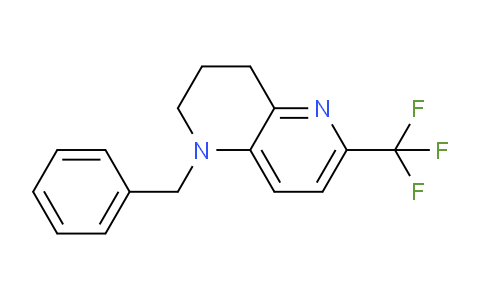 CAS No. 1356109-52-8, 1-Benzyl-6-(trifluoromethyl)-1,2,3,4-tetrahydro-1,5-naphthyridine