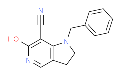 CAS No. 66751-31-3, 1-Benzyl-6-hydroxy-2,3-dihydro-1H-pyrrolo[3,2-c]pyridine-7-carbonitrile